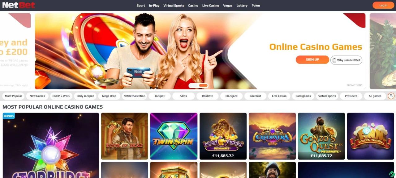 NetBet Casino Promo Code ️ Netbet.co.uk Review November 2023