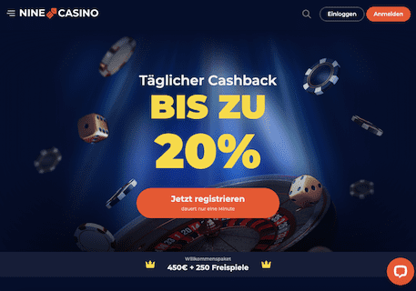 Nine Casino Erfahrungen - Bewertung 2022 und Bonuscodes