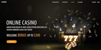 Premium Vector | Online casino welcome bonus black banner with offer ...