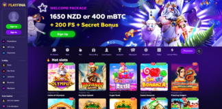 Playfina Casino Review Get NZ$7200+ 1000 FS Bonus!