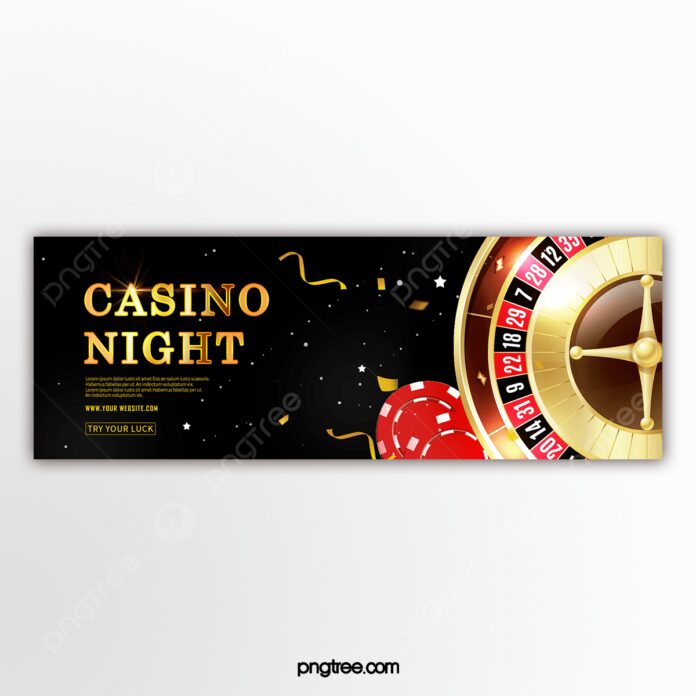 Black Gold Color Luxury Casino Promotion Banner Template Download on ...