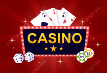 Casino Cartoon Illustration With Buttons Template Download on Pngtree