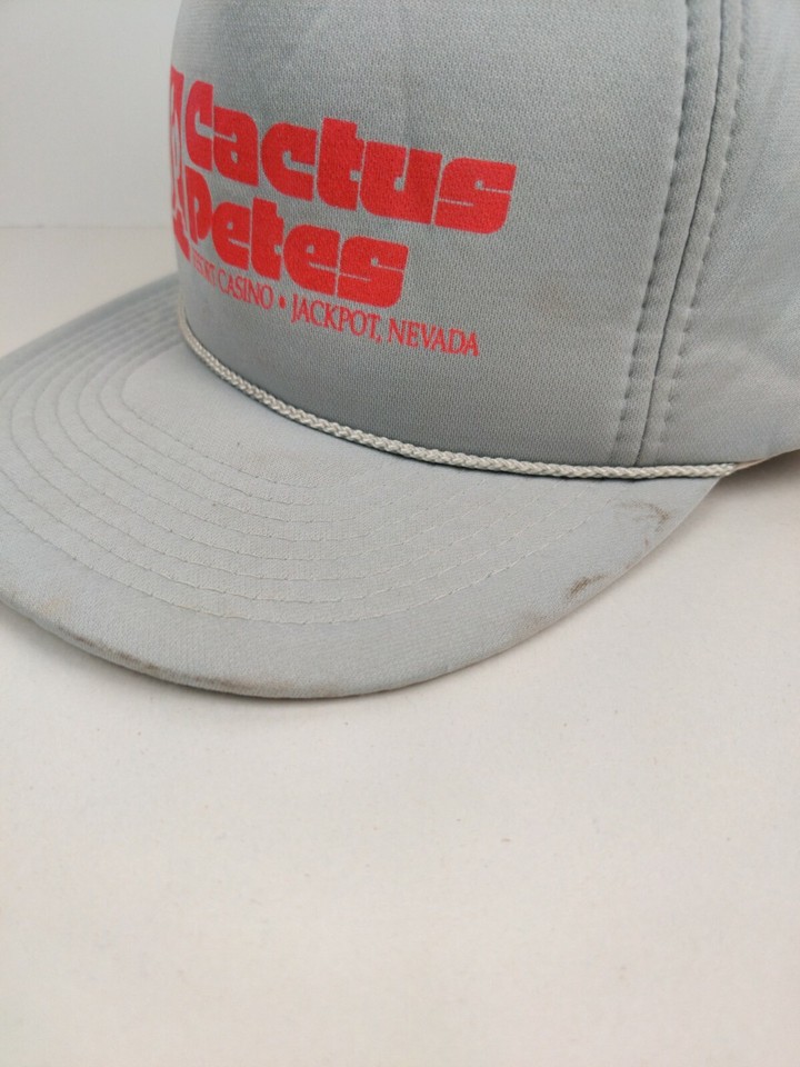 VTG Cactus Pete's Casino NV USA Trucker Hat Snapback Cap Vintage | eBay