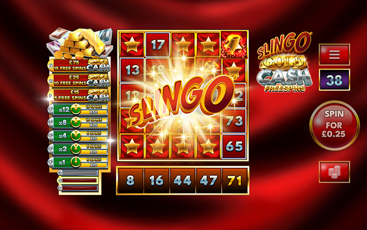 New Slingo Game: Slingo Gold Cash Free Spins! | Slingo Blog