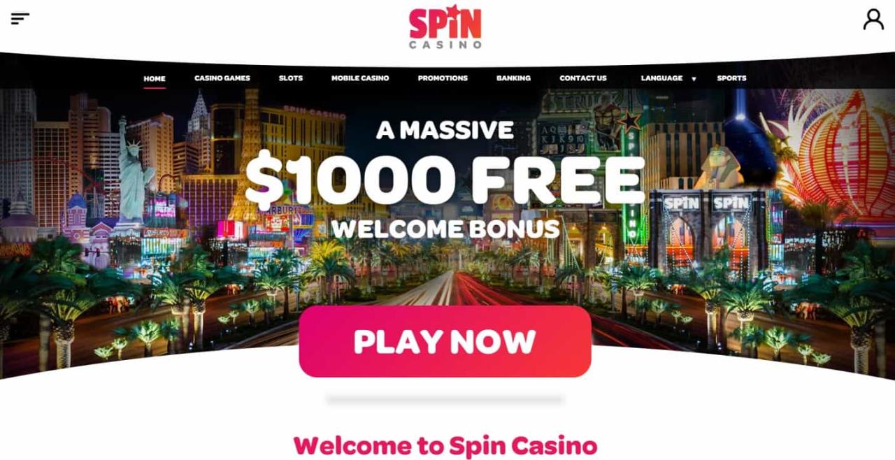 Spin Casino Review for 2019 - Find out What Spin Casino Is All About