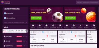 Malina Casino Avis | +100% jusqu'à 500€ + 200 FS