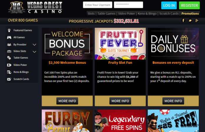 vegas-crest-bonuses Vegas Crest Casino 2025 | $1500 Match Bonus