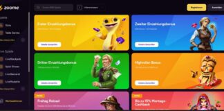 Zoome Casino - Einer der besten Newcomer ohne Limits 2022
