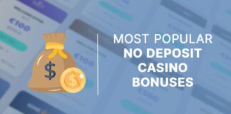 The 3 Most Popular No Deposit Casino Welcome Bonuses - Bonus Tiime The ...