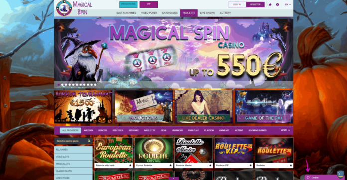 magical-spin-screenshot-1 Magical Spin Casino Review 2019 - Is this Casino Credible?
