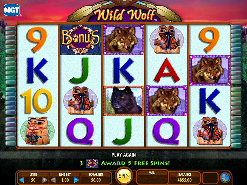 Wolf Slots Free Casino Machines by Piotr Matusik